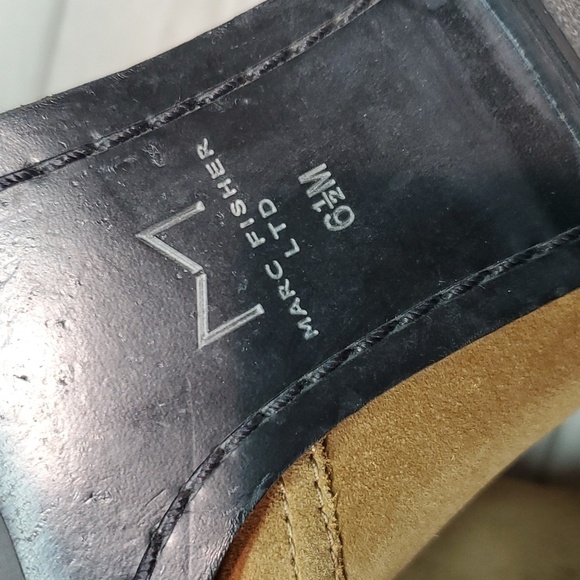 Marc Fisher LTD MLYOHANI Womens Ankle Suede Heels boots shoes sz 6.5M - Picture 12 of 14